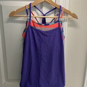 Ivivva Girls Spaghetti Strap Tank Top - Purple